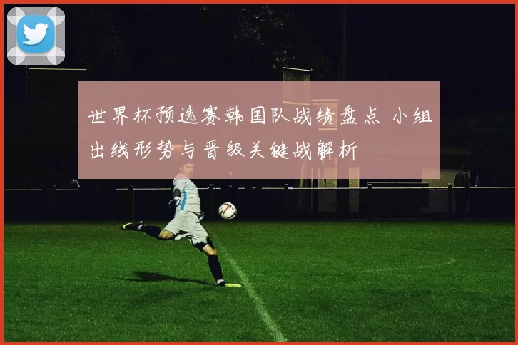 世界杯预选赛韩国队战绩盘点 小组出线形势与晋级关键战解析