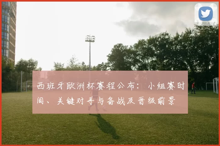 西班牙欧洲杯赛程公布：小组赛时间、关键对手与备战及晋级前景
